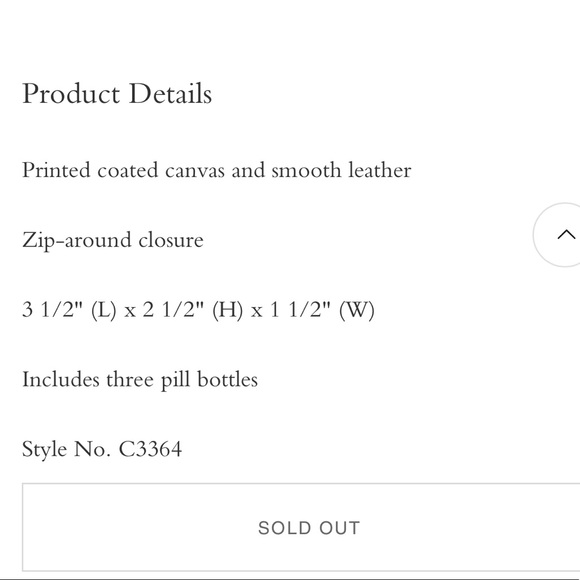 Coach NWT Triple Pill Box / Travel Case Wildflower - Picture 4 of 4